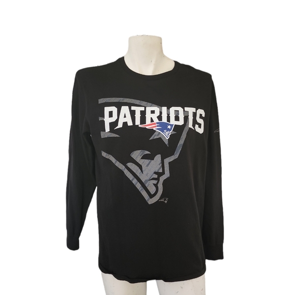 New England Patriots Primary Logo Long Sleeve T Shirt Size L - Picture 2 of 4